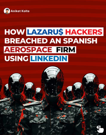 How Lazarus Hackers Breached a Spanish Aerospace Firm